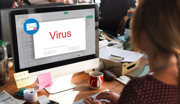 Mitarbeiterin erhaltet Phishingmail mit Virus